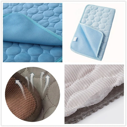 Dog Cooling Mat – Cool Bed Summer Heat Relief