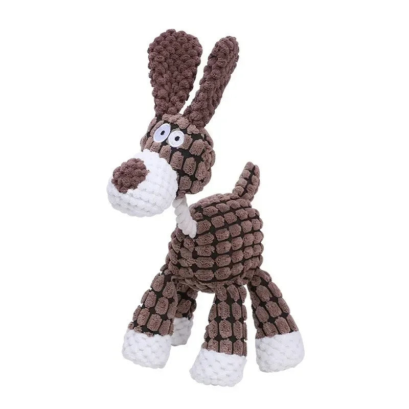 Companion Animal Toy for Dogs – Squeaky & Bite Resistant