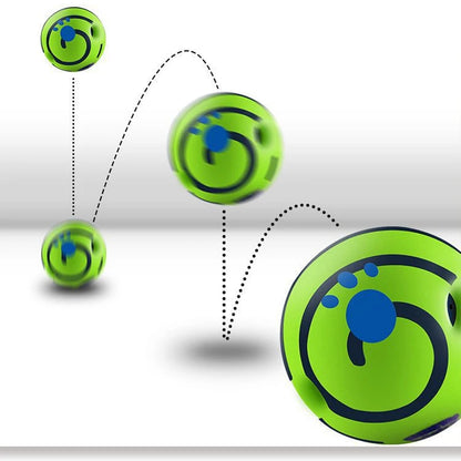 Interactive Giggle Ball for Dogs – Rolls, Wobbles & Makes Fun Sounds