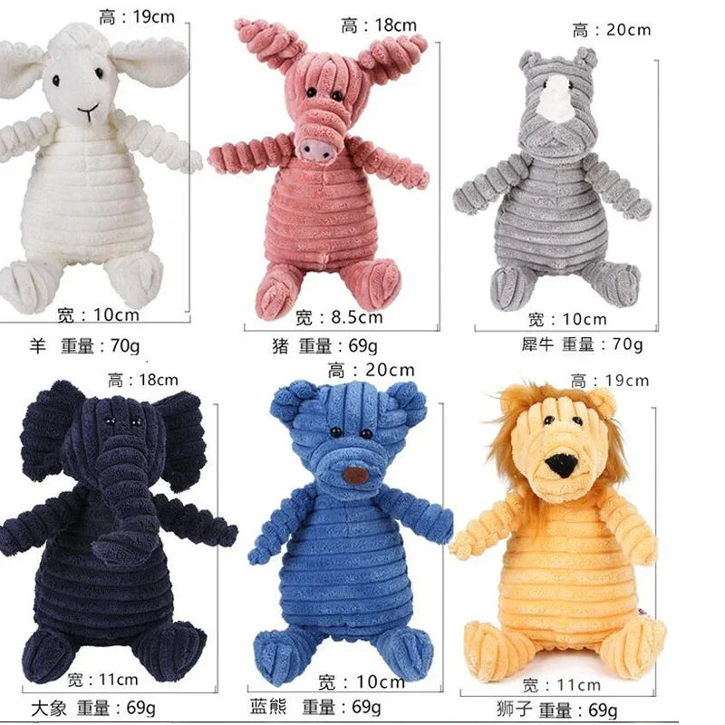 Companion Animal Toy for Dogs – Squeaky & Bite Resistant