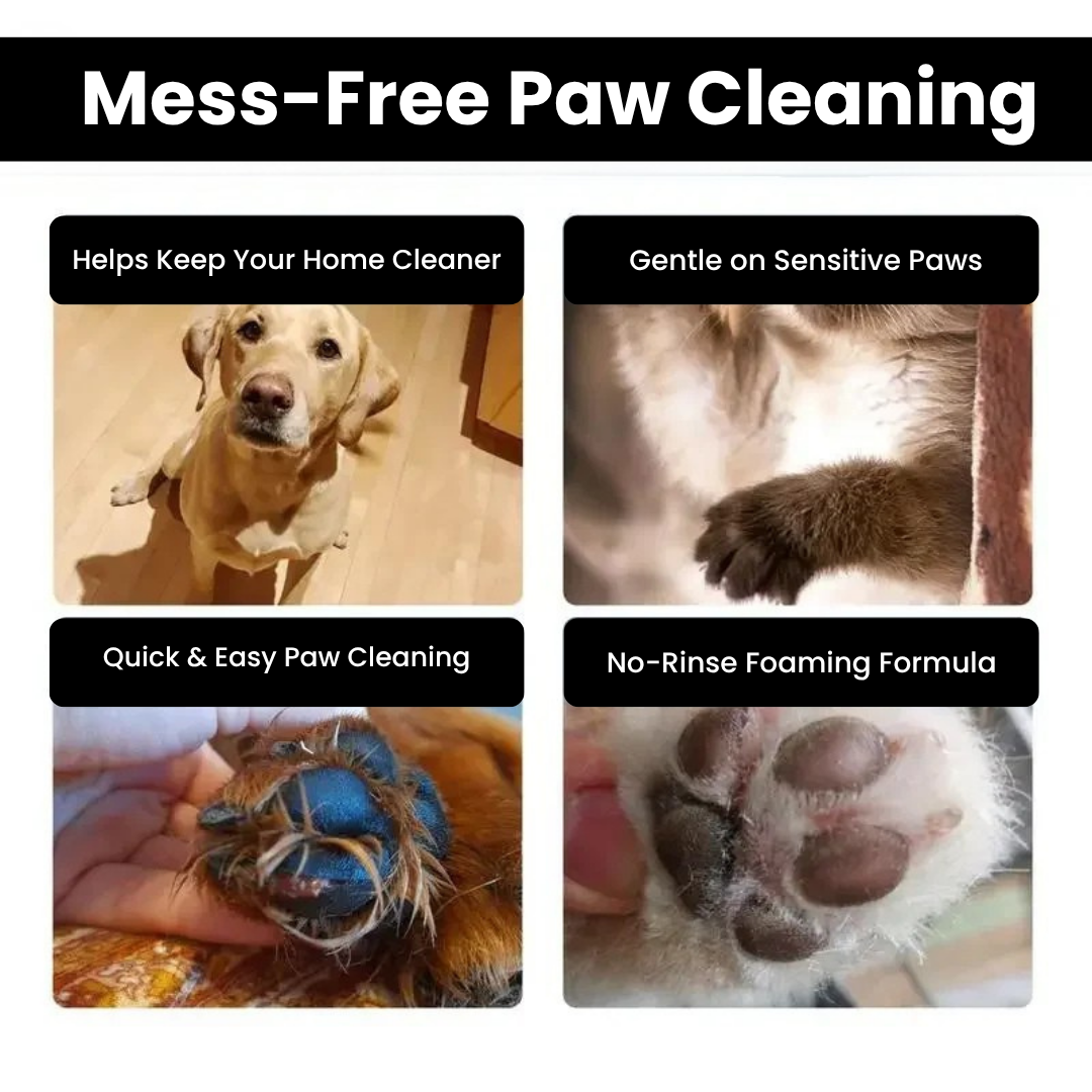 PawFresh™ Dog Paw Cleaner Foam - FREE SHIPPING!